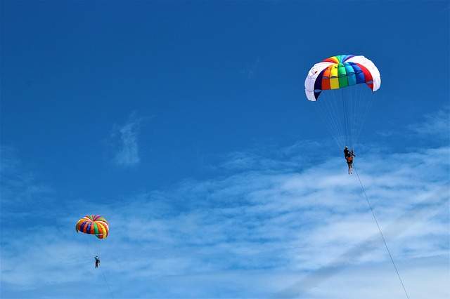 Parachuting dream meaning